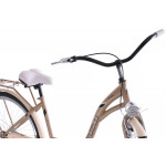 Mestský bicykel 28 Fuzlu Nevada S-1 Zlato-krémový Matný